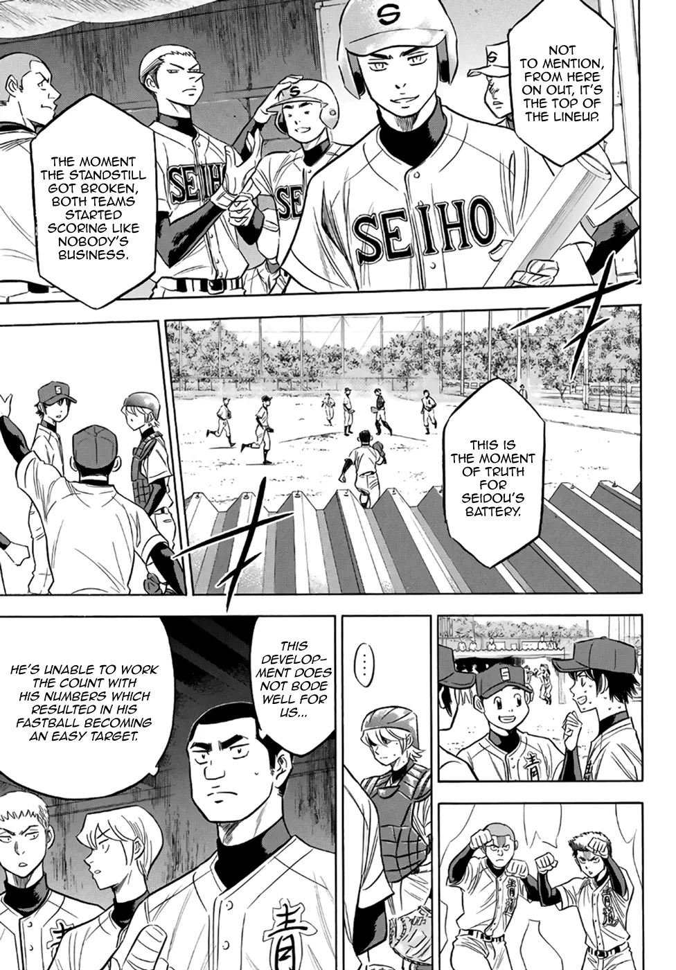 Daiya No A - Act Ii Zinmanga X Chapter 127 Page 17