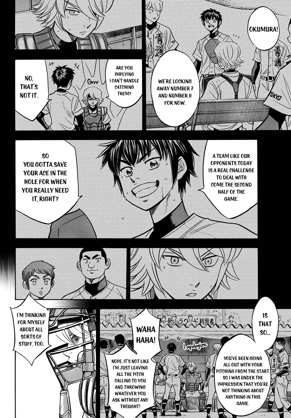 Daiya No A - Act Ii Zinmanga X Chapter 123 Page 14