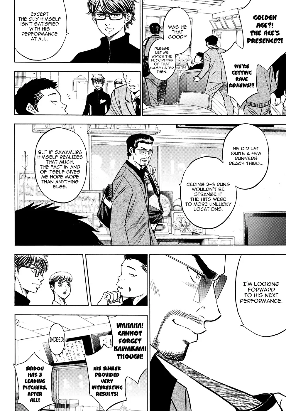 Daiya No A - Act Ii Zinmanga X Chapter 77 Page 8