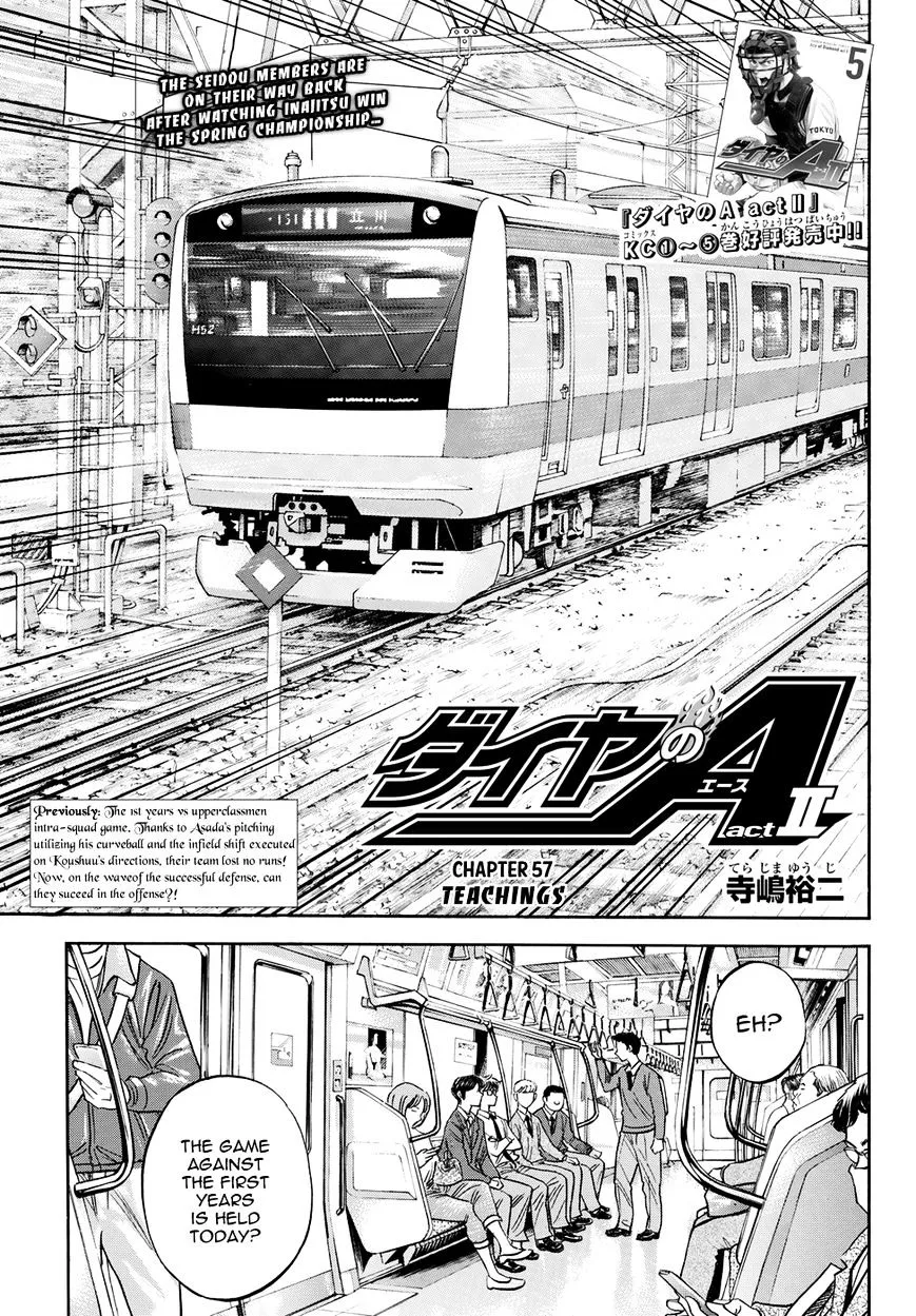 Daiya No A - Act Ii Zinmanga X Chapter 57 Page 1
