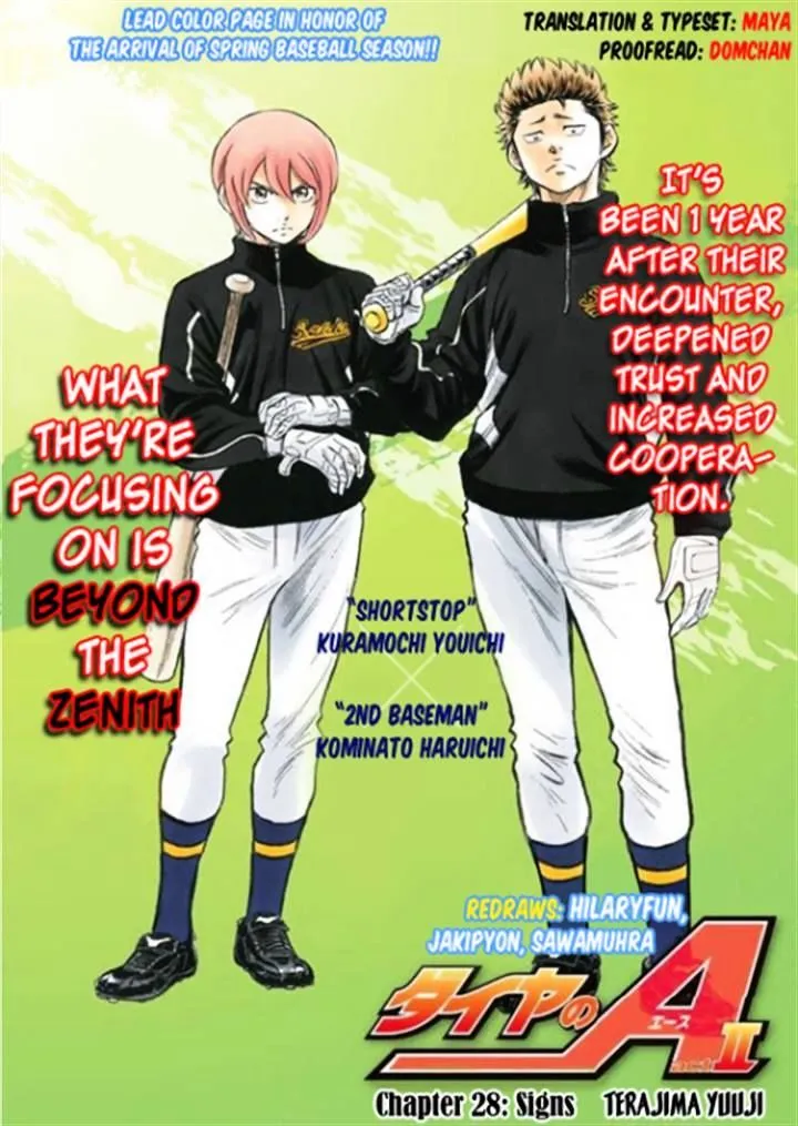 Daiya No A - Act Ii Zinmanga X Chapter 28 Page 20