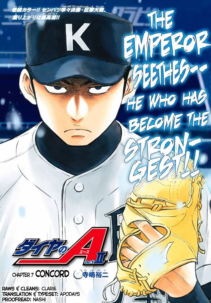 Daiya No A - Act Ii Zinmanga X Chapter 7 Page 1
