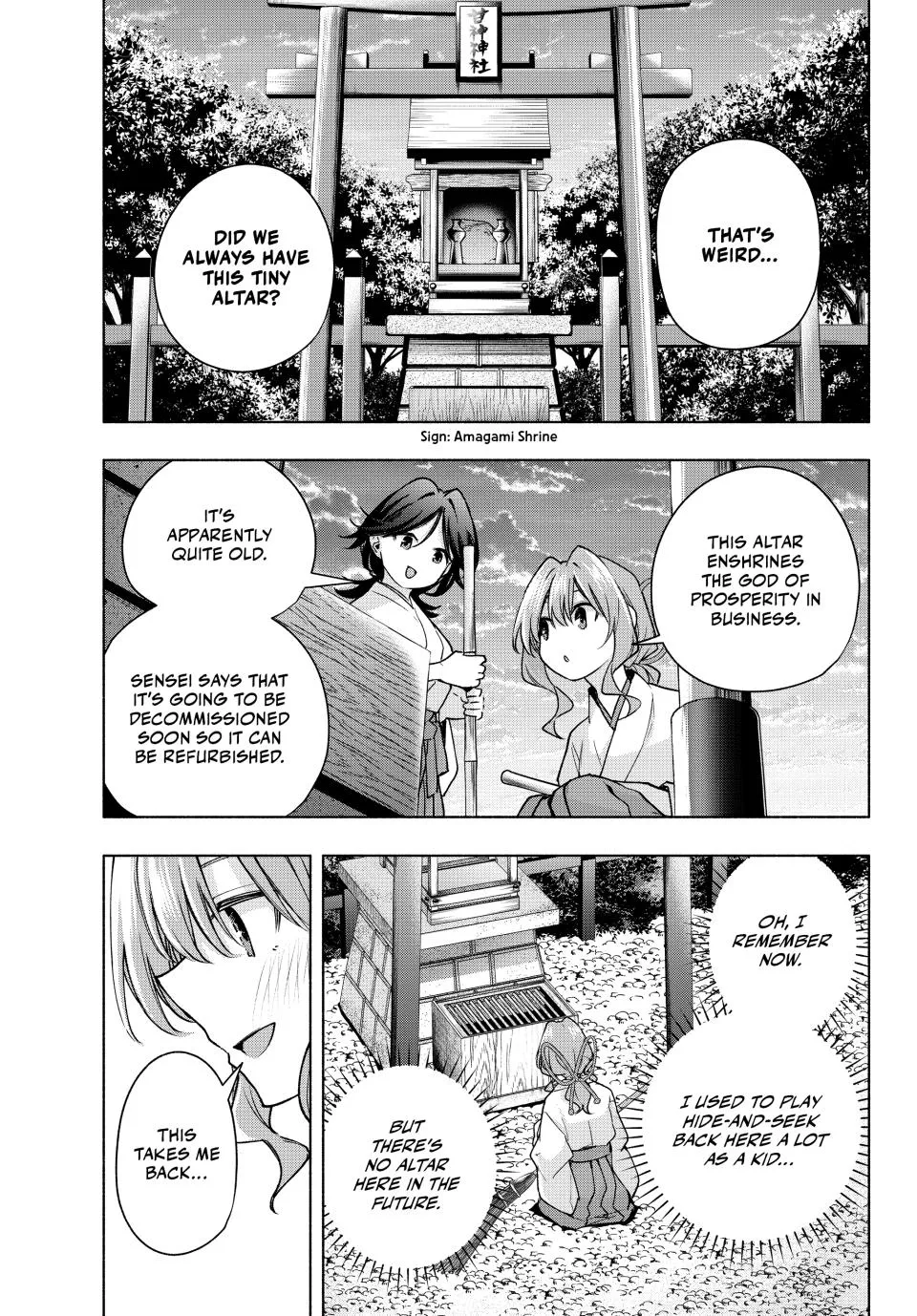 Amagami-San Chi No Enmusubi Zinmanga X Chapter 163 Page 16