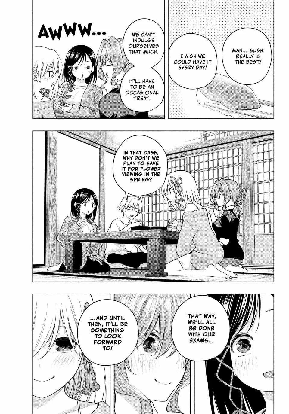Amagami-San Chi No Enmusubi Zinmanga X Chapter 131 Page 15