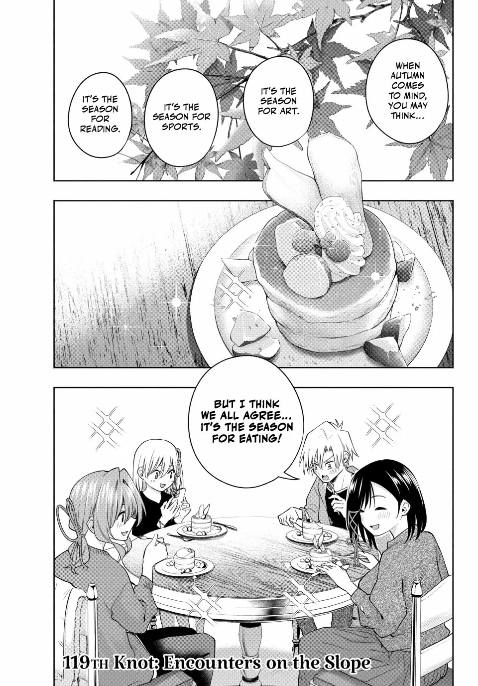Amagami-San Chi No Enmusubi Zinmanga X Chapter 119 Page 4
