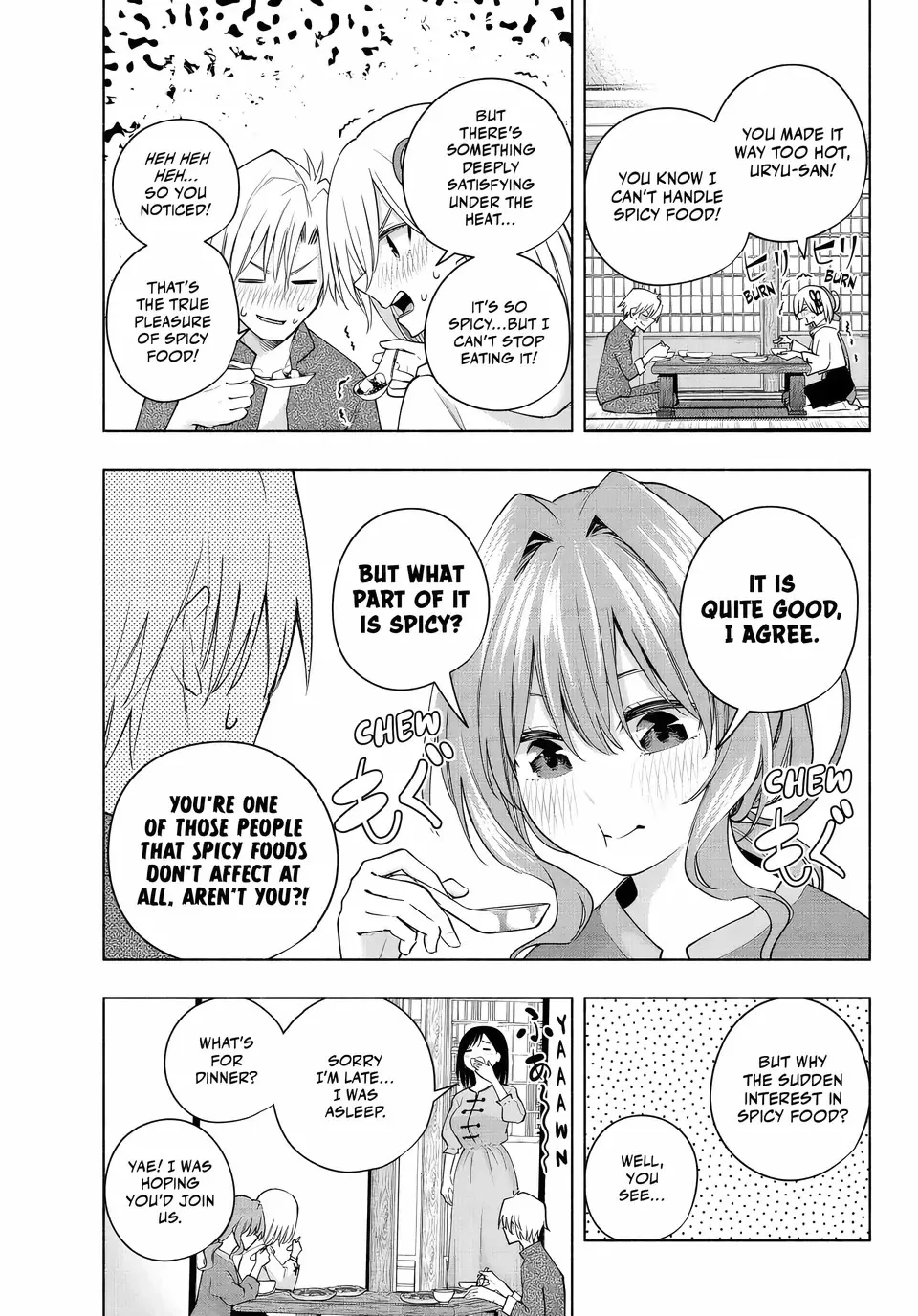 Amagami-San Chi No Enmusubi Zinmanga X Chapter 118 Page 3
