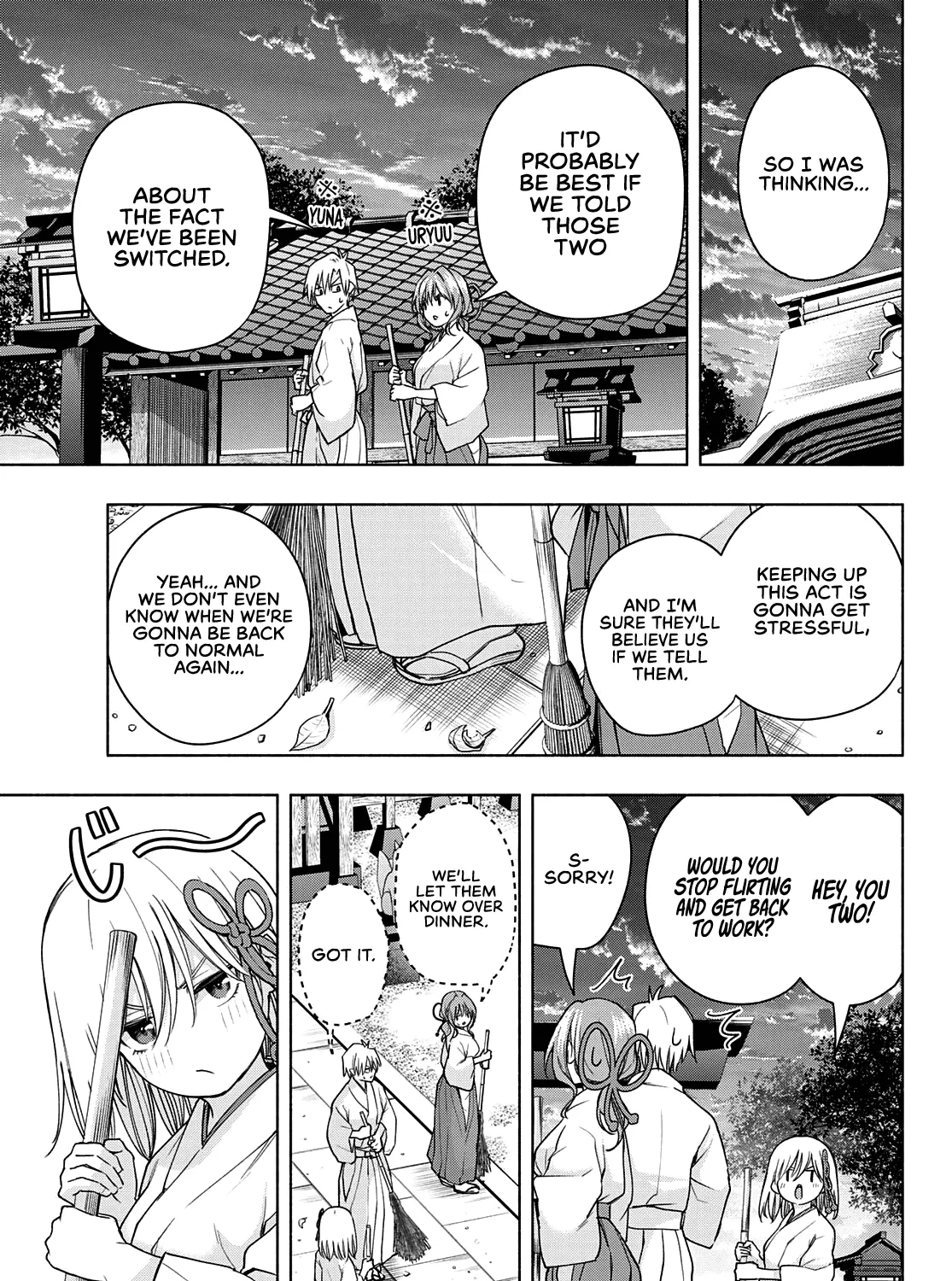 Amagami-San Chi No Enmusubi Zinmanga X Chapter 58 Page 22