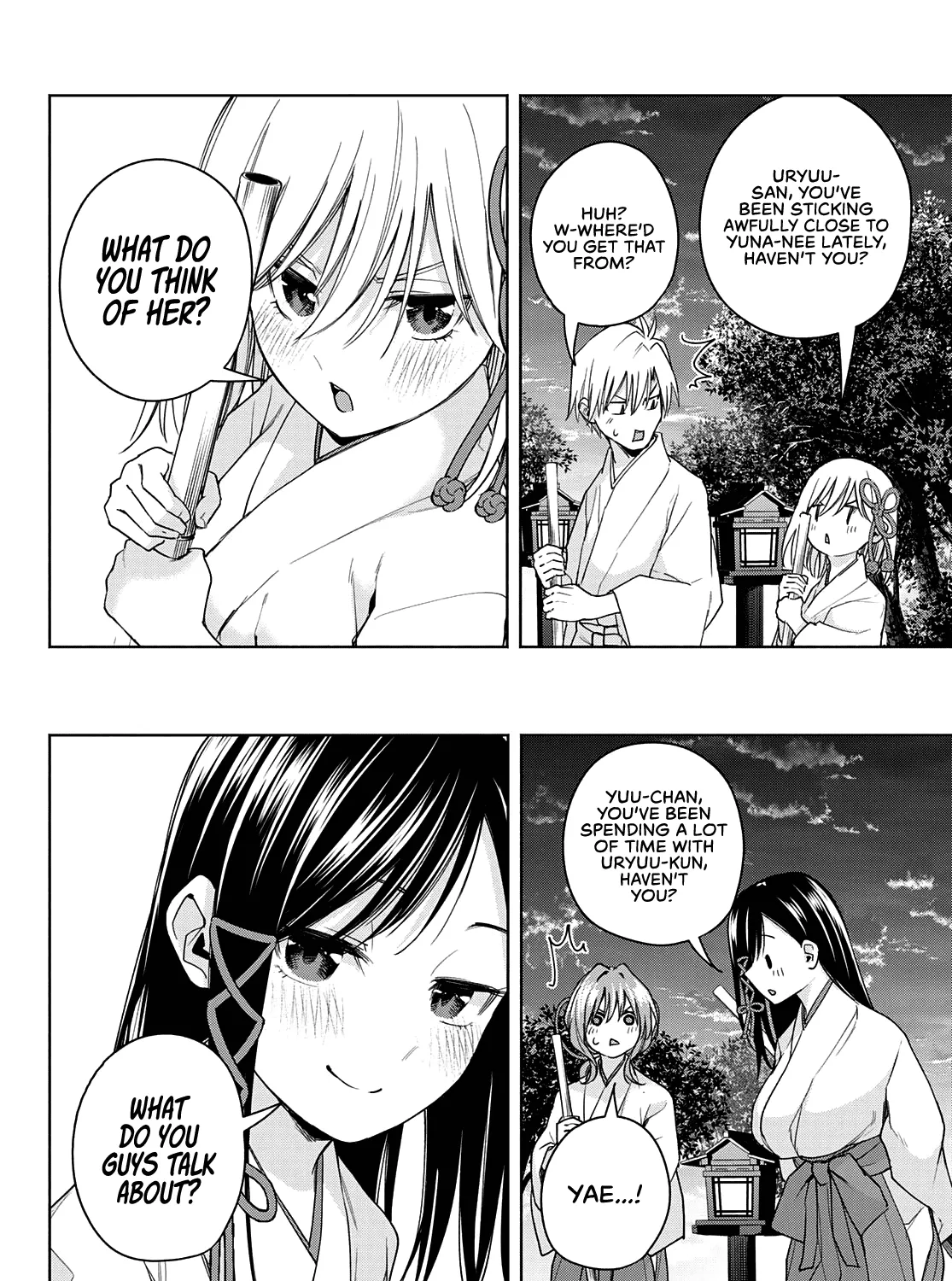Amagami-San Chi No Enmusubi Zinmanga X Chapter 58 Page 24