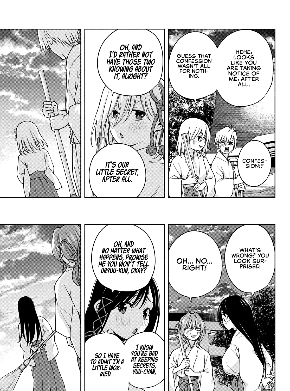Amagami-San Chi No Enmusubi Zinmanga X Chapter 58 Page 32
