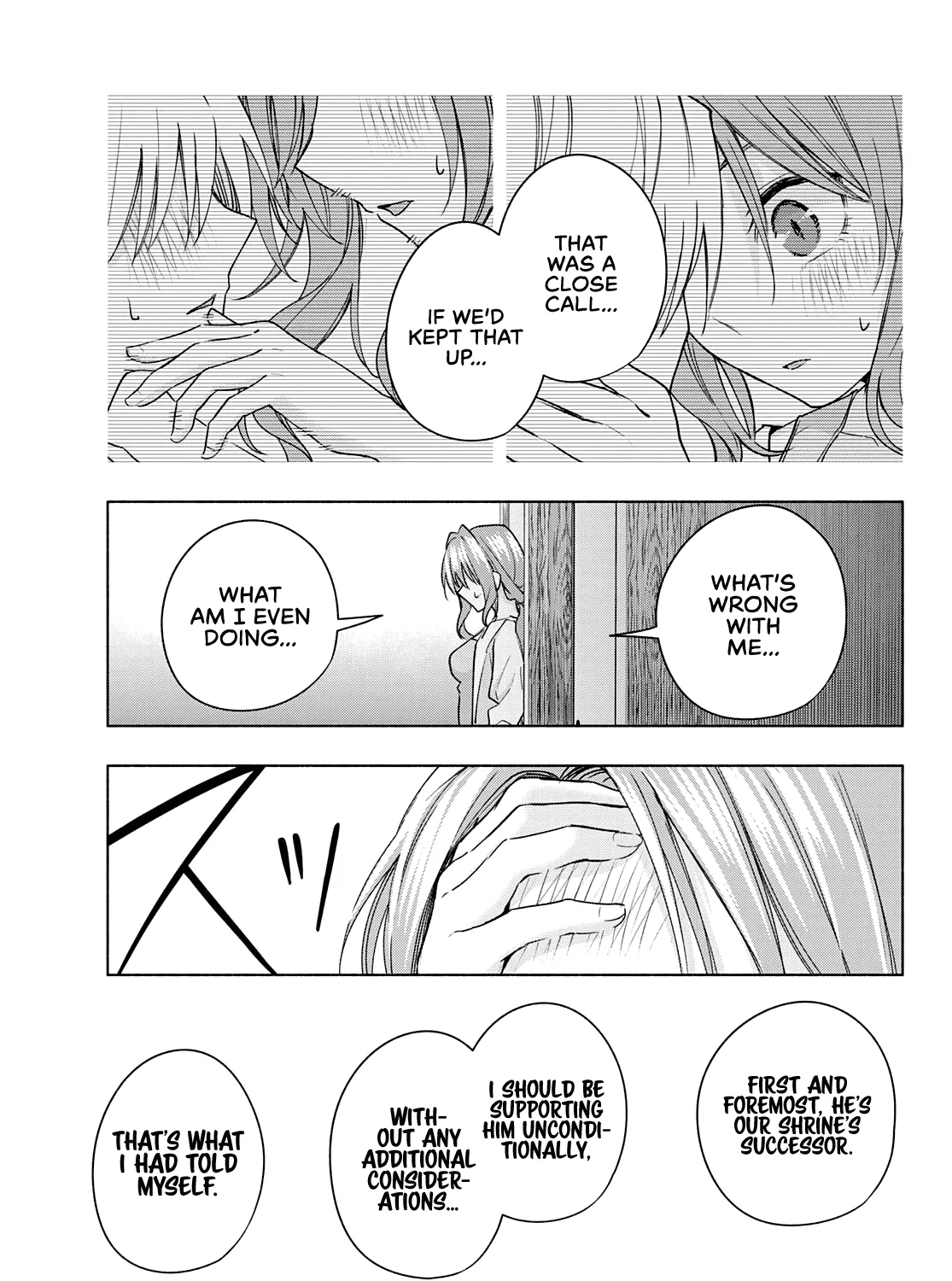 Amagami-San Chi No Enmusubi Zinmanga X Chapter 54 Page 38
