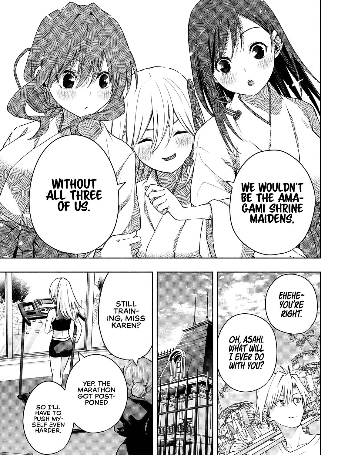 Amagami-San Chi No Enmusubi Zinmanga X Chapter 44 Page 36