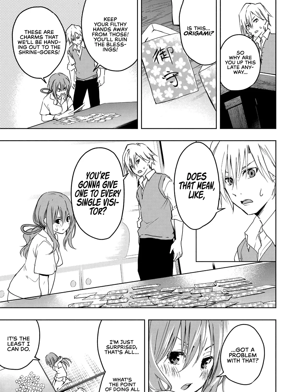 Amagami-San Chi No Enmusubi Zinmanga X Chapter 1 Page 52