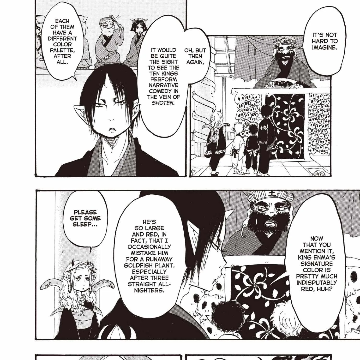 Hoozuki No Reitetsu Zinmanga X Chapter 138 Page 36