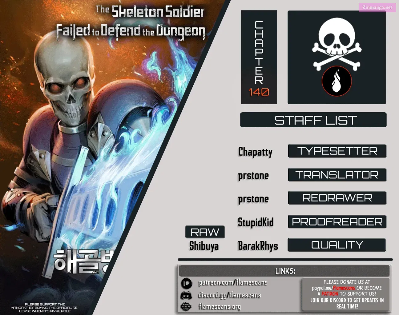 Skeleton Soldier Couldn't Protect the Dungeon Zinmanga X Chapter 140 Page 1