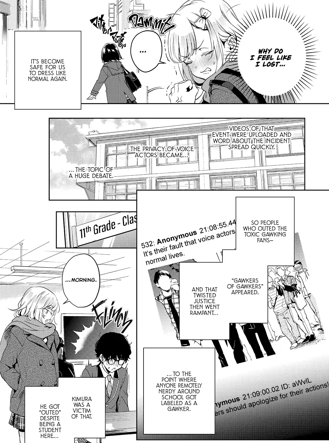 The Two Sides Of Seiyuu Radio Zinmanga X Chapter 21 Page 7
