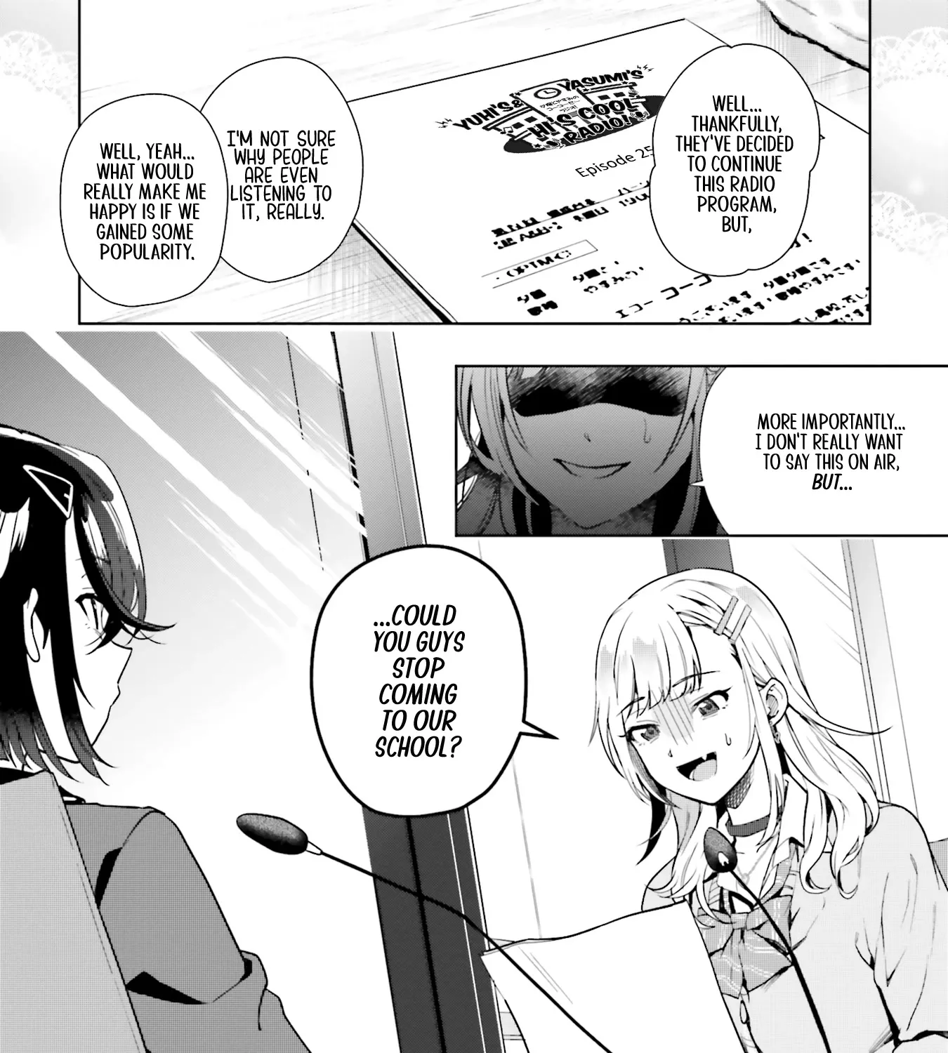 The Two Sides Of Seiyuu Radio Zinmanga X Chapter 14 Page 1