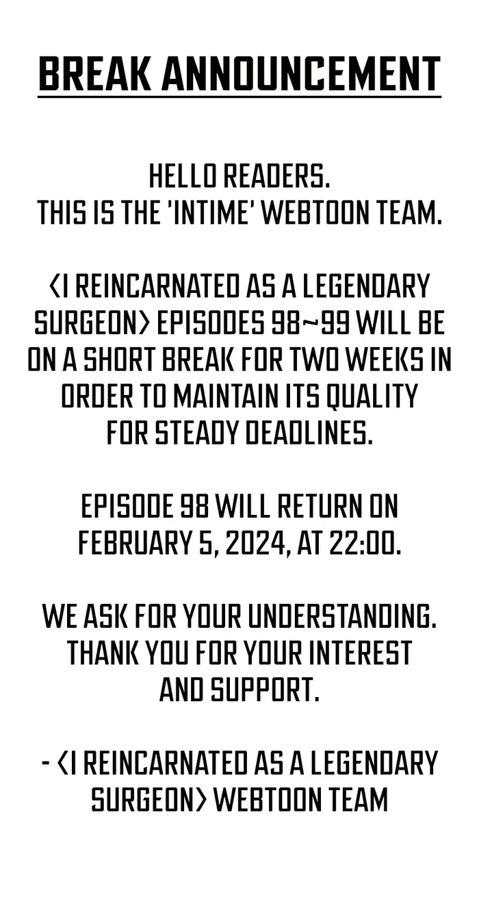I Reincarnated As A Legendary Surgeon Zinmanga X Chapter 97.5 Page 2