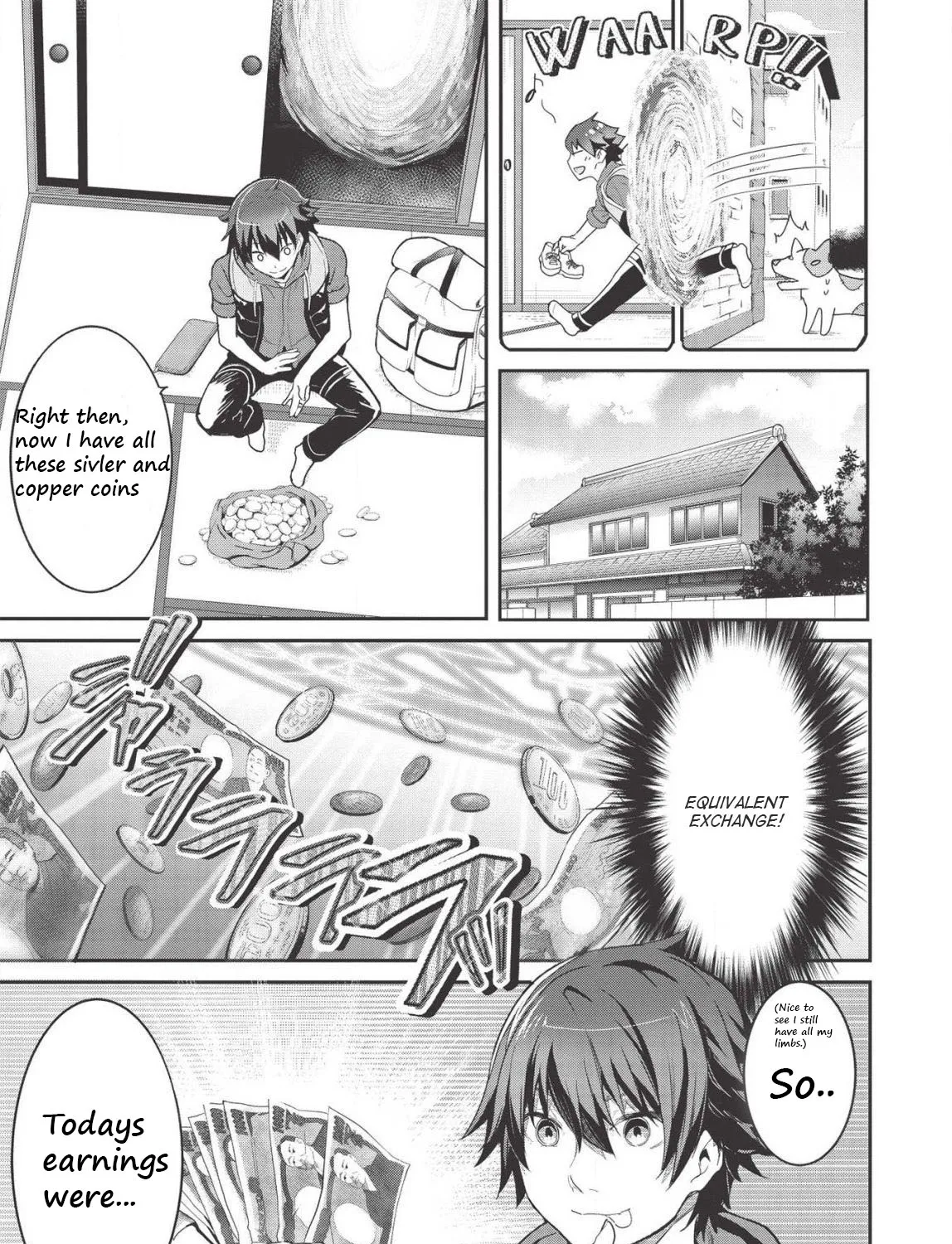 Itsudemo Jitaku Ni Kaerareru Ore Wa, Isekai De Gyoushounin O Hajimemashita Zinmanga X Chapter 3.5 Page 5