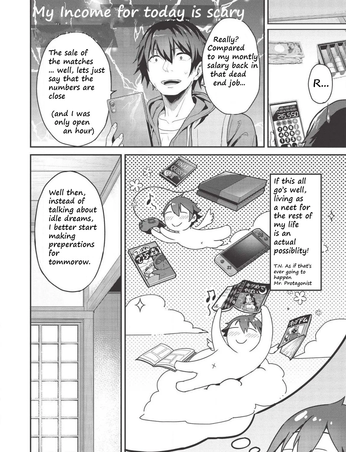 Itsudemo Jitaku Ni Kaerareru Ore Wa, Isekai De Gyoushounin O Hajimemashita Zinmanga X Chapter 3.5 Page 7