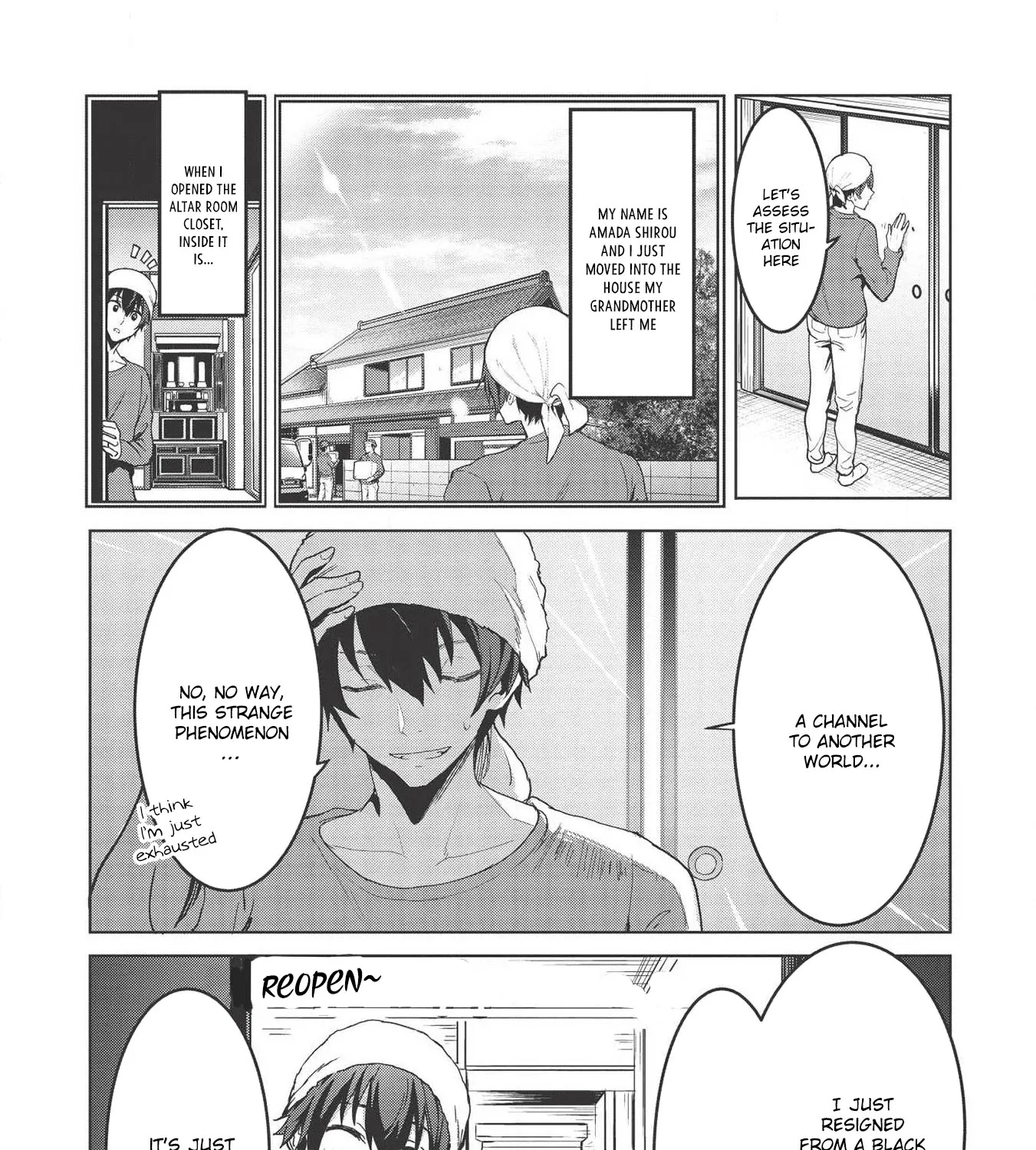 Itsudemo Jitaku Ni Kaerareru Ore Wa, Isekai De Gyoushounin O Hajimemashita Zinmanga X Chapter 1 Page 14