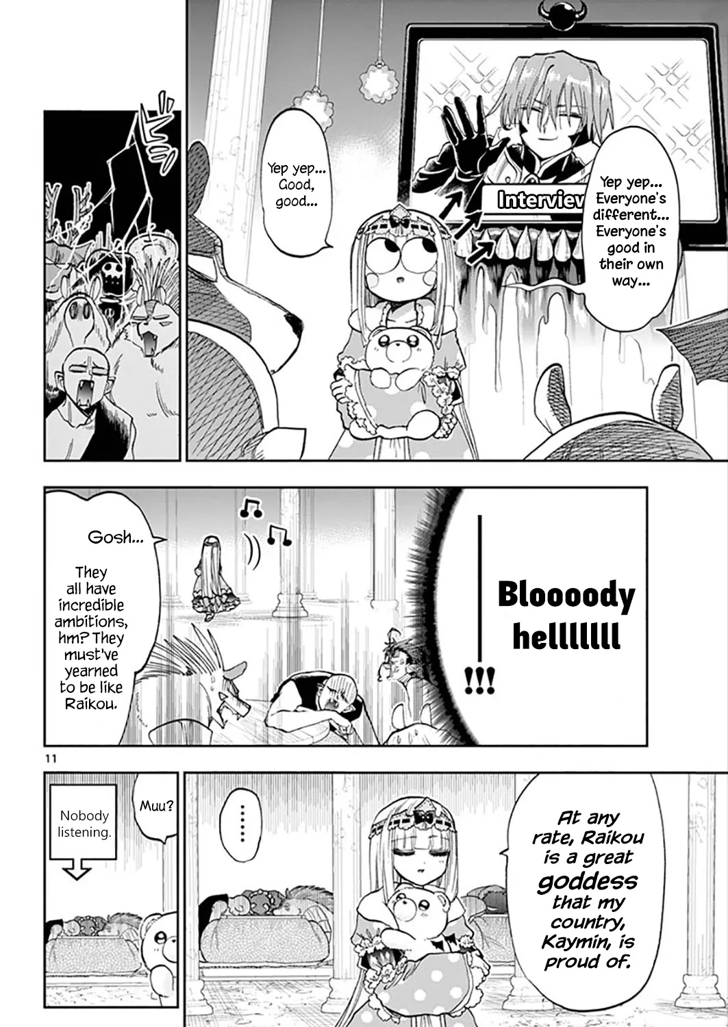 Maou-Jou De Oyasumi Zinmanga X Chapter 137 Page 21
