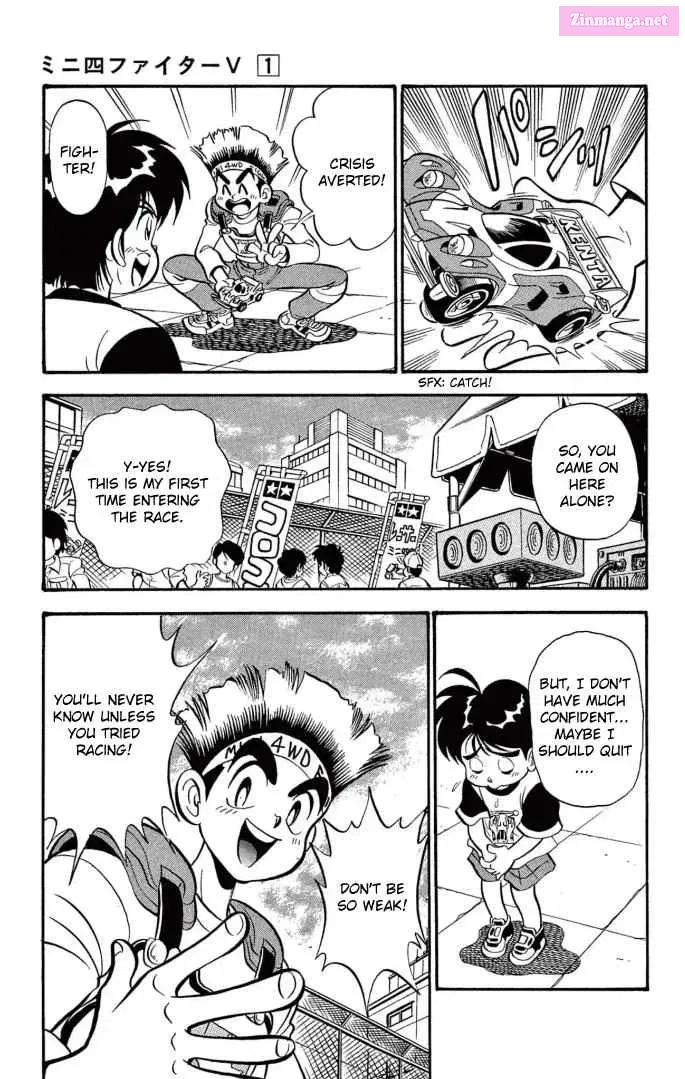 Mini 4Wd Fighter V Zinmanga X Chapter 1 Page 5