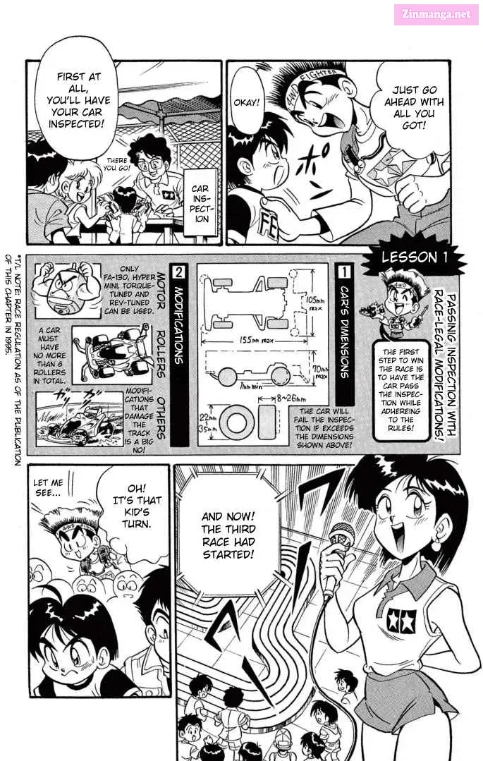 Mini 4Wd Fighter V Zinmanga X Chapter 1 Page 6