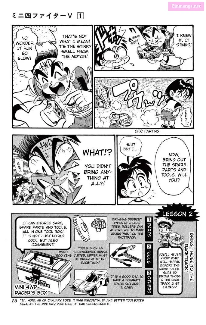 Mini 4Wd Fighter V Zinmanga X Chapter 1 Page 11