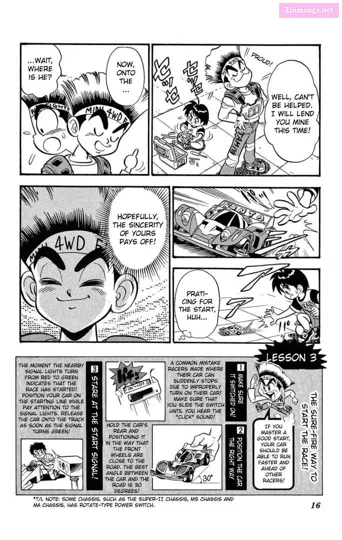 Mini 4Wd Fighter V Zinmanga X Chapter 1 Page 12