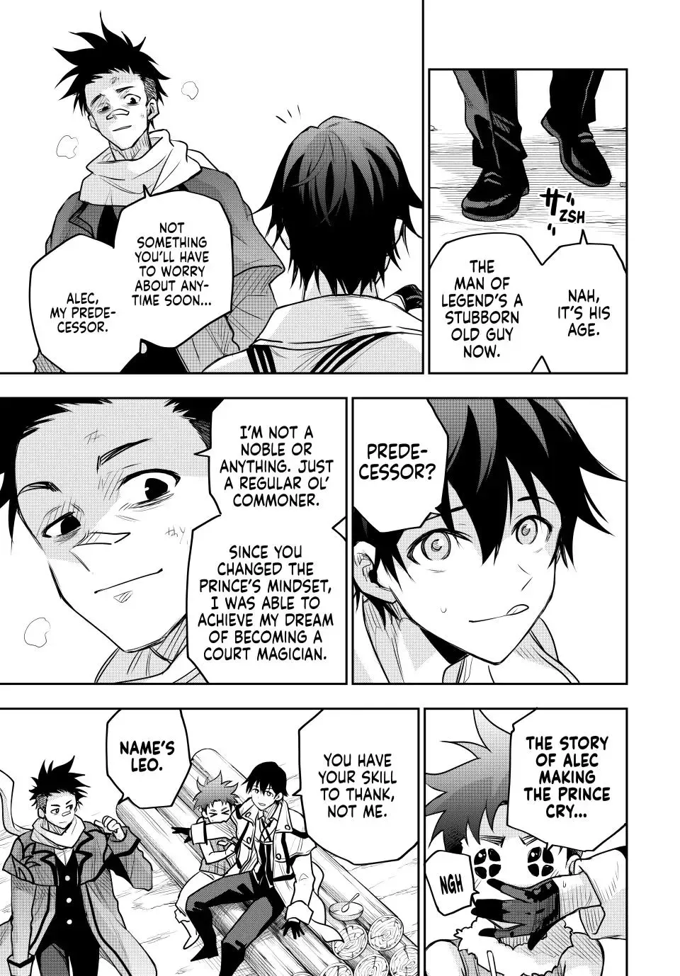 A Court Magician, Who Was Focused On Supportive Magic Because His Allies Were Too Weak, Aims To Become The Strongest After Being Banished Zinmanga X Chapter 129 Page 7