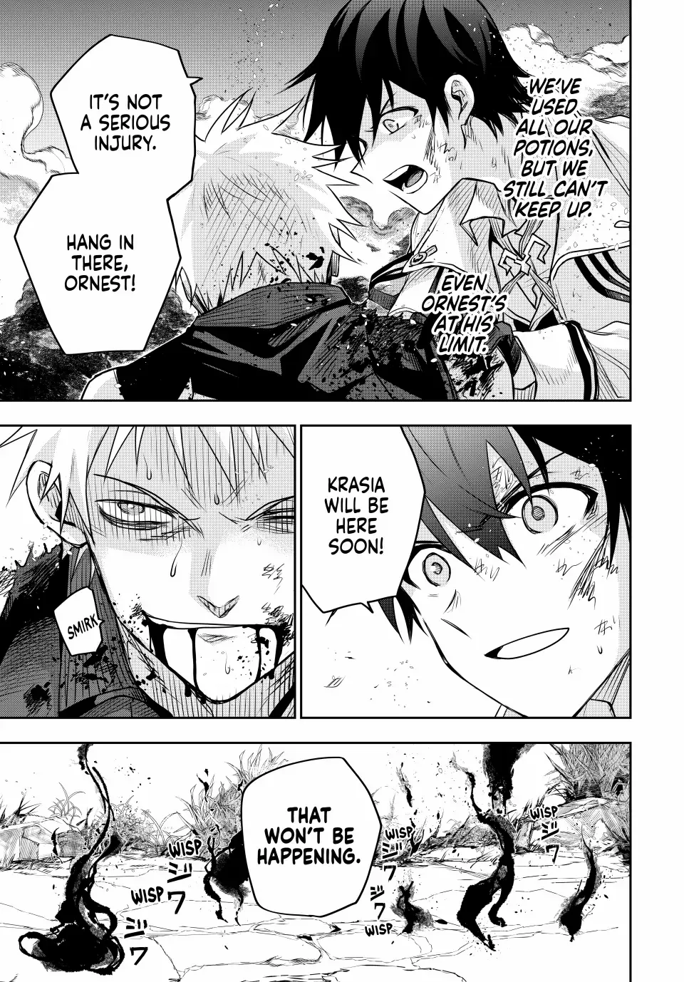 A Court Magician, Who Was Focused On Supportive Magic Because His Allies Were Too Weak, Aims To Become The Strongest After Being Banished Zinmanga X Chapter 111 Page 4
