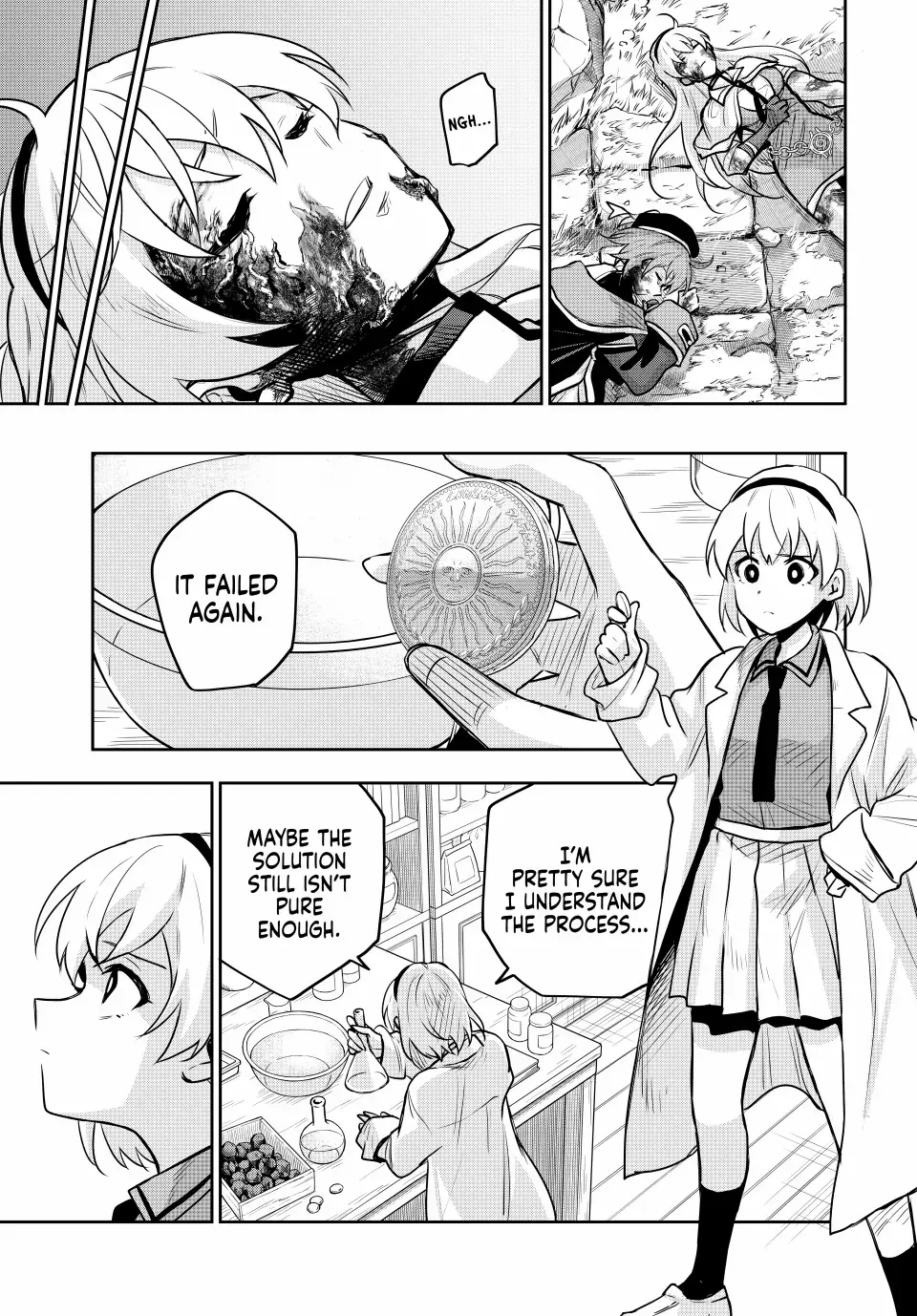 A Court Magician, Who Was Focused On Supportive Magic Because His Allies Were Too Weak, Aims To Become The Strongest After Being Banished Zinmanga X Chapter 109 Page 12
