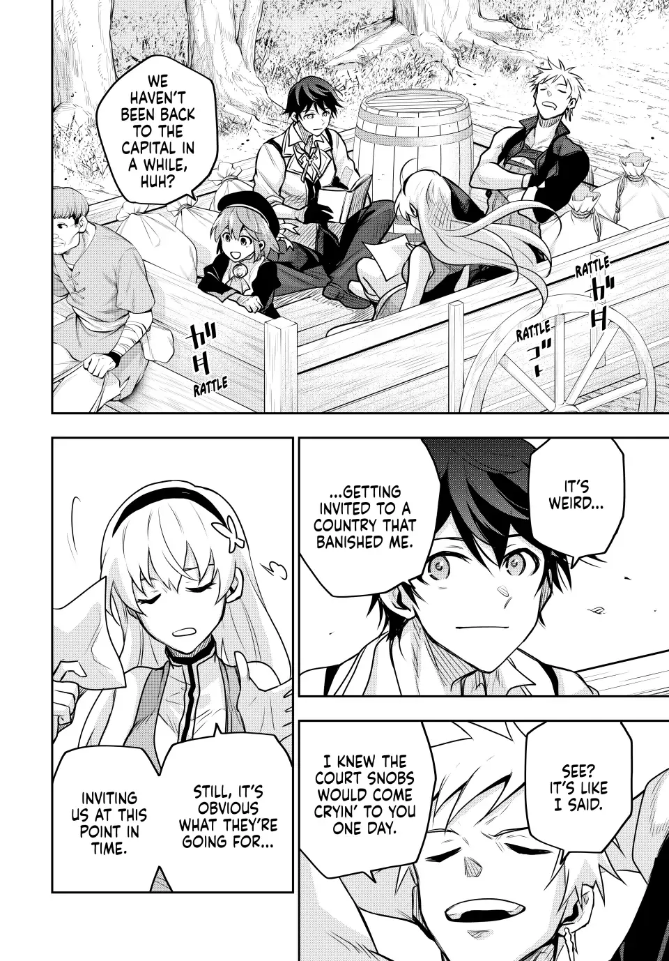 A Court Magician, Who Was Focused On Supportive Magic Because His Allies Were Too Weak, Aims To Become The Strongest After Being Banished Zinmanga X Chapter 108 Page 6