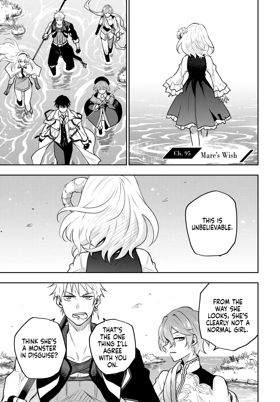 A Court Magician, Who Was Focused On Supportive Magic Because His Allies Were Too Weak, Aims To Become The Strongest After Being Banished Zinmanga X Chapter 95 Page 1