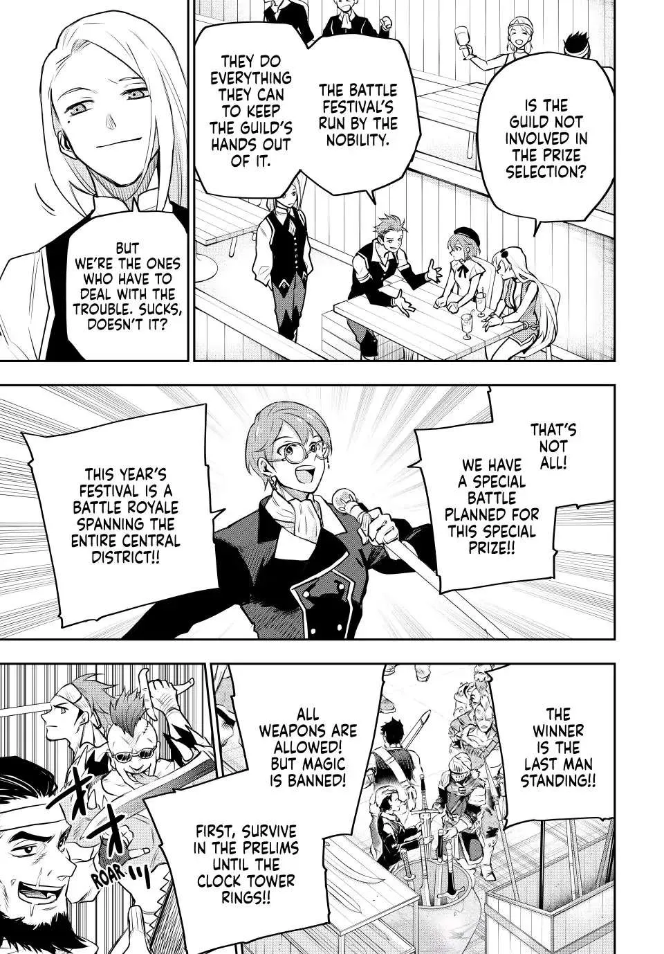 A Court Magician, Who Was Focused On Supportive Magic Because His Allies Were Too Weak, Aims To Become The Strongest After Being Banished Zinmanga X Chapter 54 Page 11