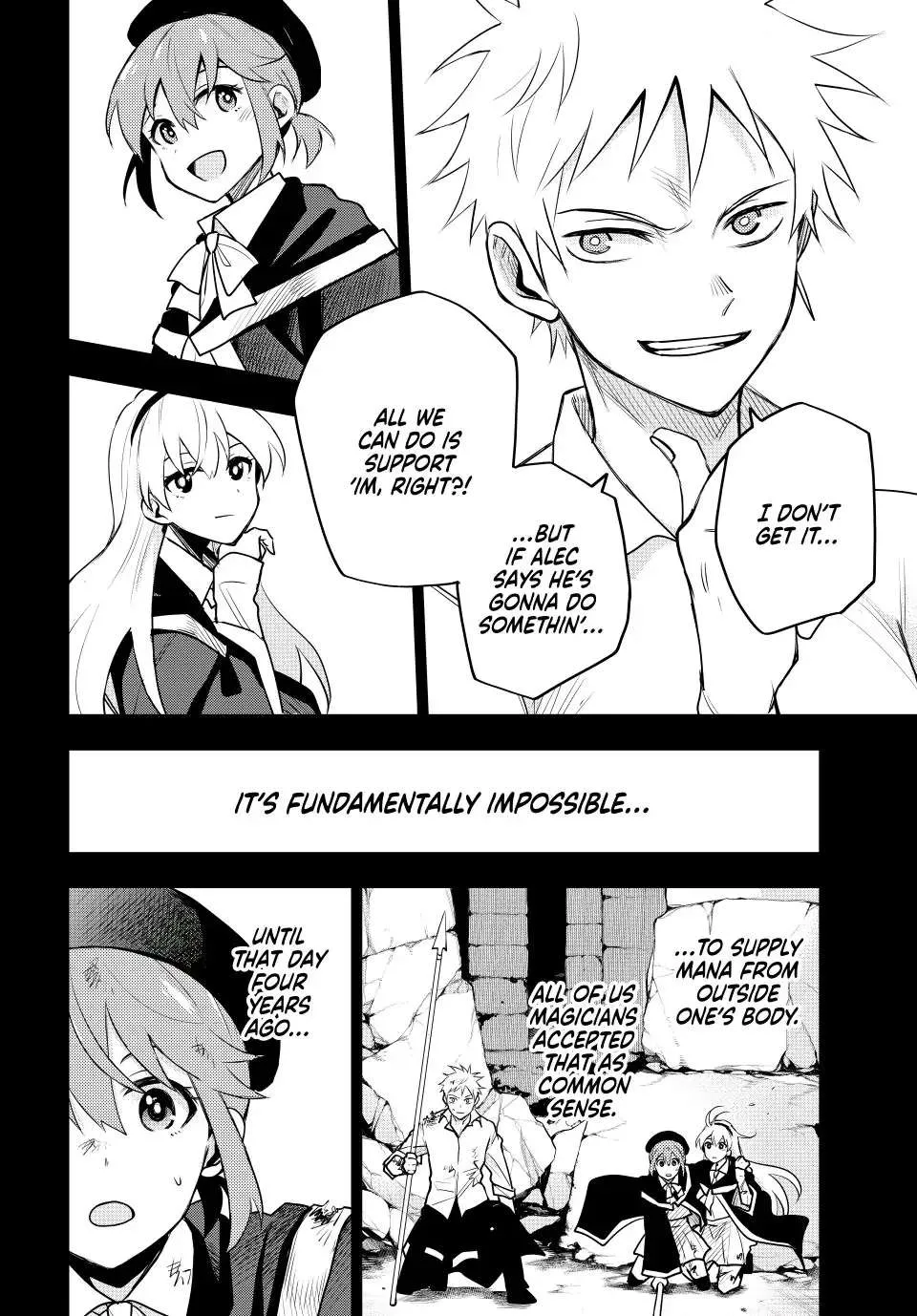 A Court Magician, Who Was Focused On Supportive Magic Because His Allies Were Too Weak, Aims To Become The Strongest After Being Banished Zinmanga X Chapter 45 Page 8