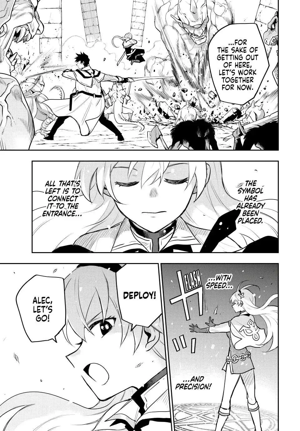 A Court Magician, Who Was Focused On Supportive Magic Because His Allies Were Too Weak, Aims To Become The Strongest After Being Banished Zinmanga X Chapter 31 Page 3