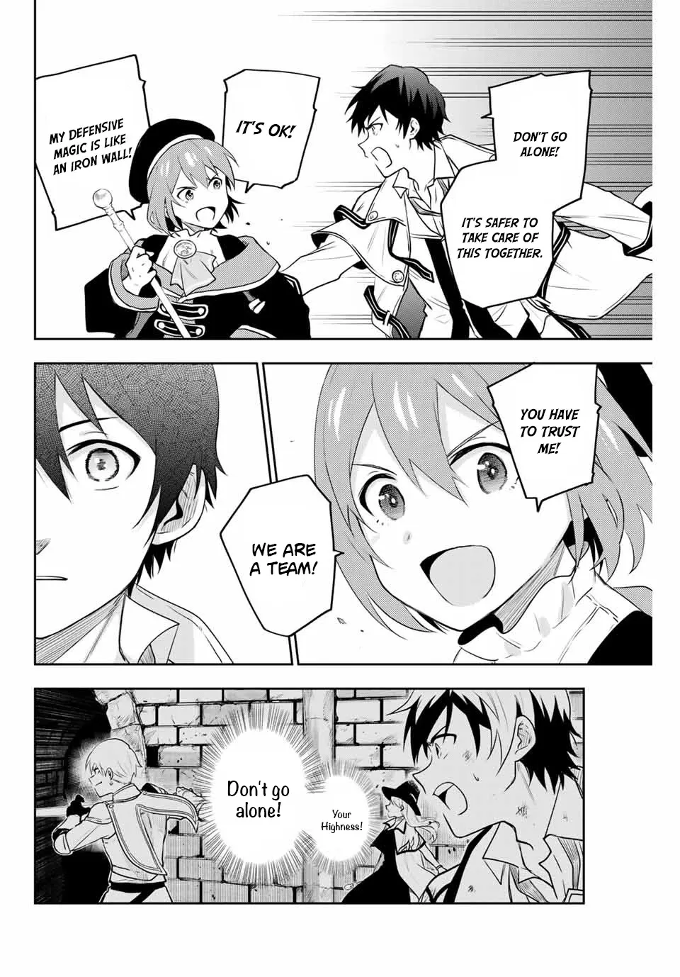 A Court Magician, Who Was Focused On Supportive Magic Because His Allies Were Too Weak, Aims To Become The Strongest After Being Banished Zinmanga X Chapter 2 Page 13