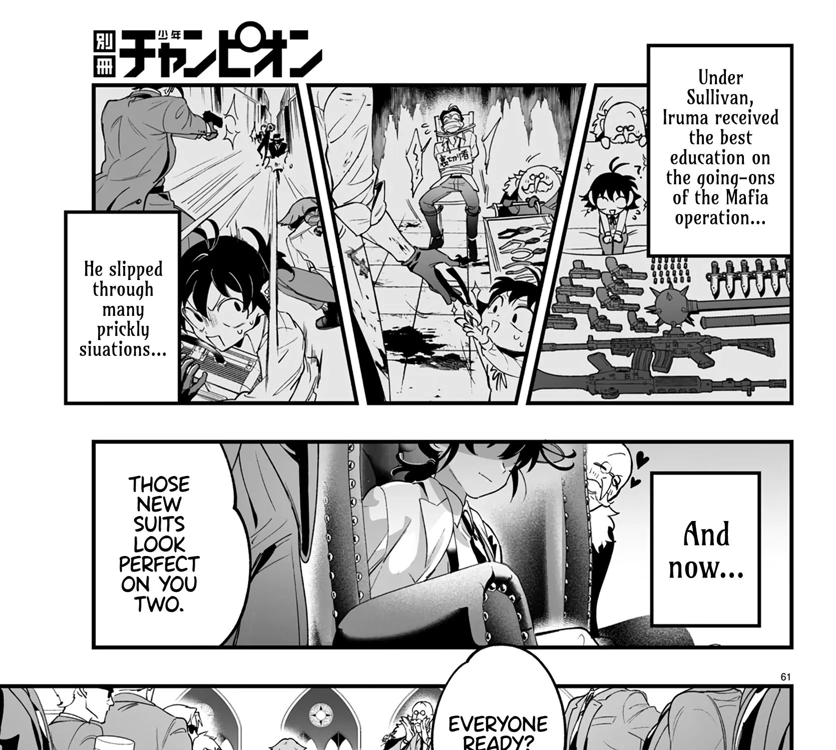 Mairimashita! Iruma-Kun Mafia Au Zinmanga X Chapter 1 Page 119