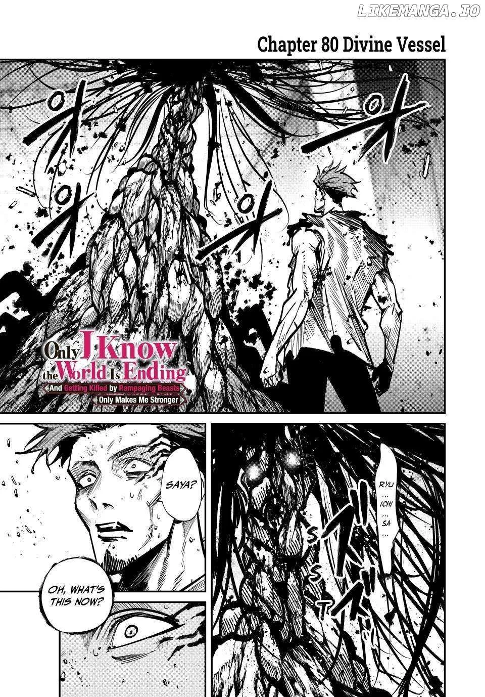 Only I Know That The World Will End Zinmanga X Chapter 80 Page 2