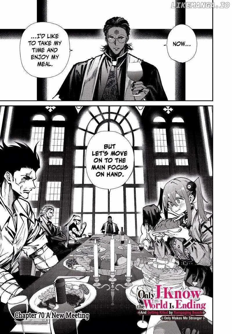 Only I Know That The World Will End Zinmanga X Chapter 70 Page 1