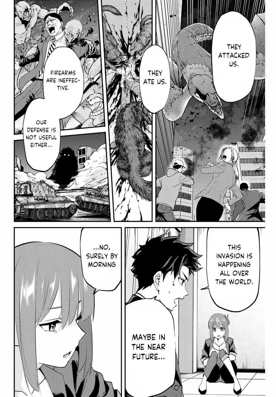 Only I Know That The World Will End Zinmanga X Chapter 3.1 Page 7