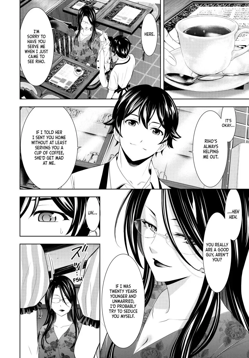 Goddess Café Terrace Zinmanga X Chapter 179 Page 10