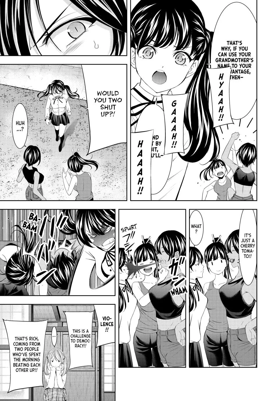 Goddess Café Terrace Zinmanga X Chapter 175 Page 9