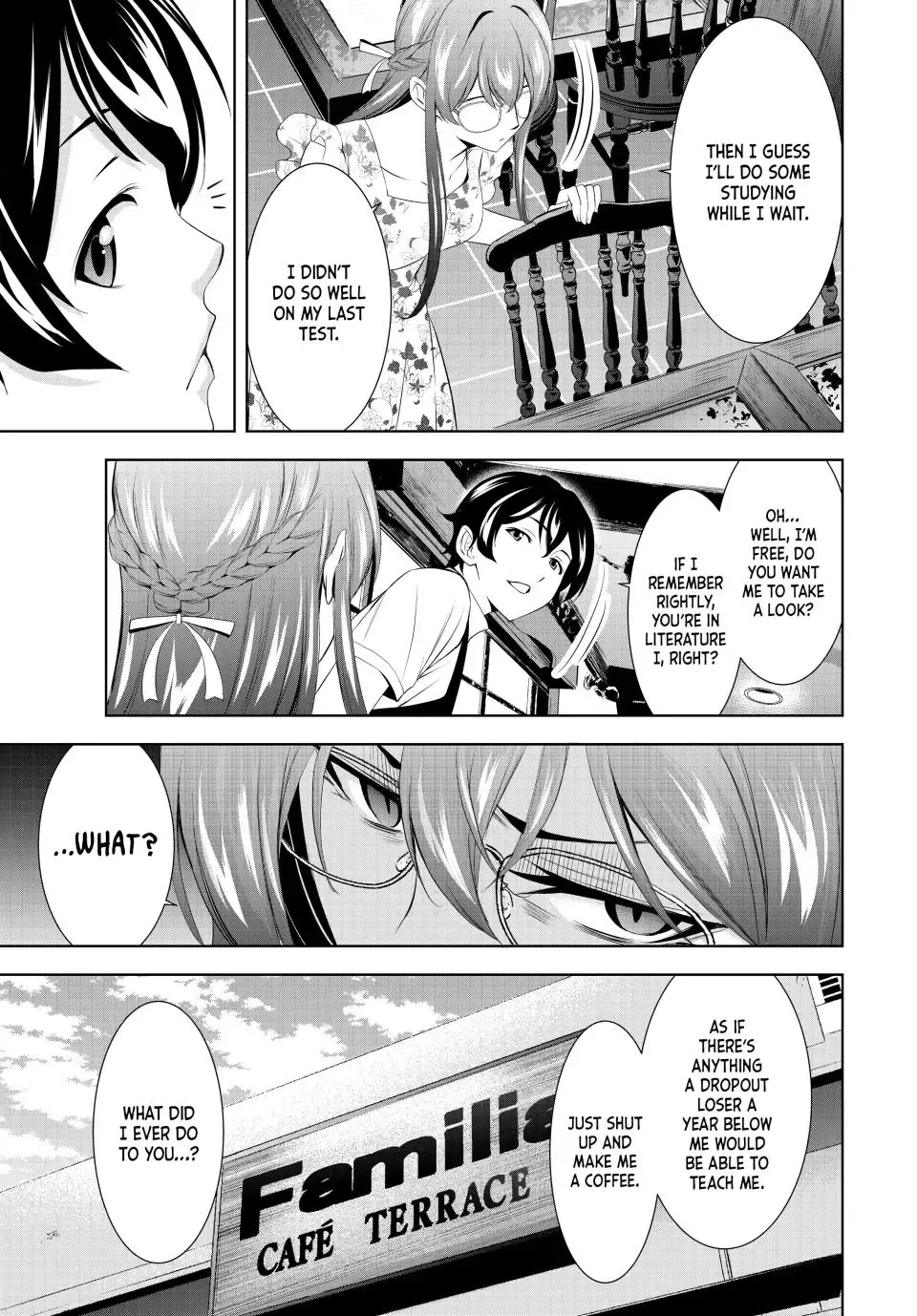 Goddess Café Terrace Zinmanga X Chapter 166 Page 7
