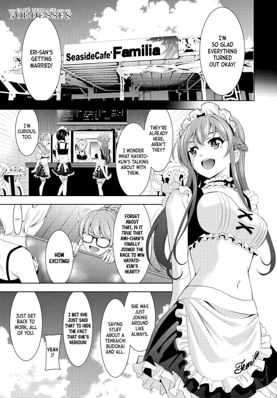 Goddess Café Terrace Zinmanga X Chapter 158 Page 1