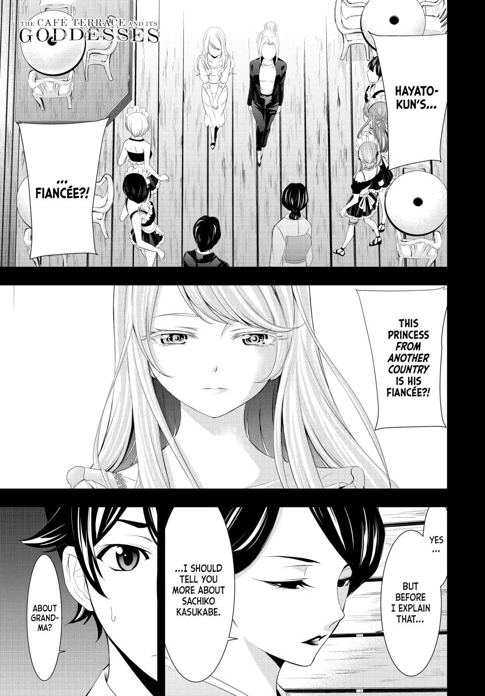 Goddess Café Terrace Zinmanga X Chapter 136 Page 1