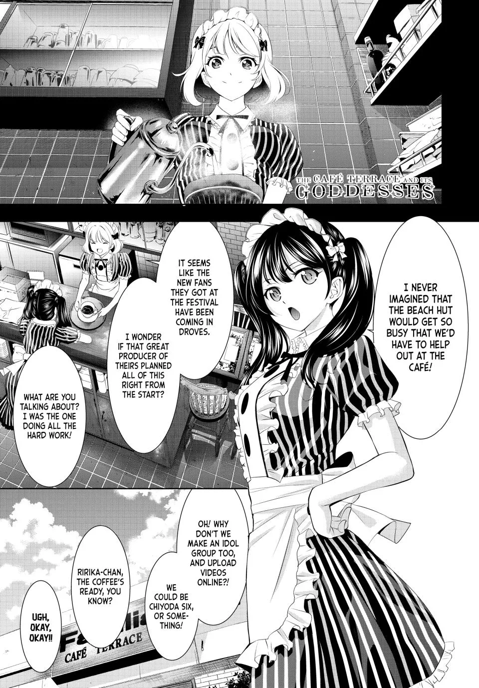 Goddess Café Terrace Zinmanga X Chapter 135 Page 1