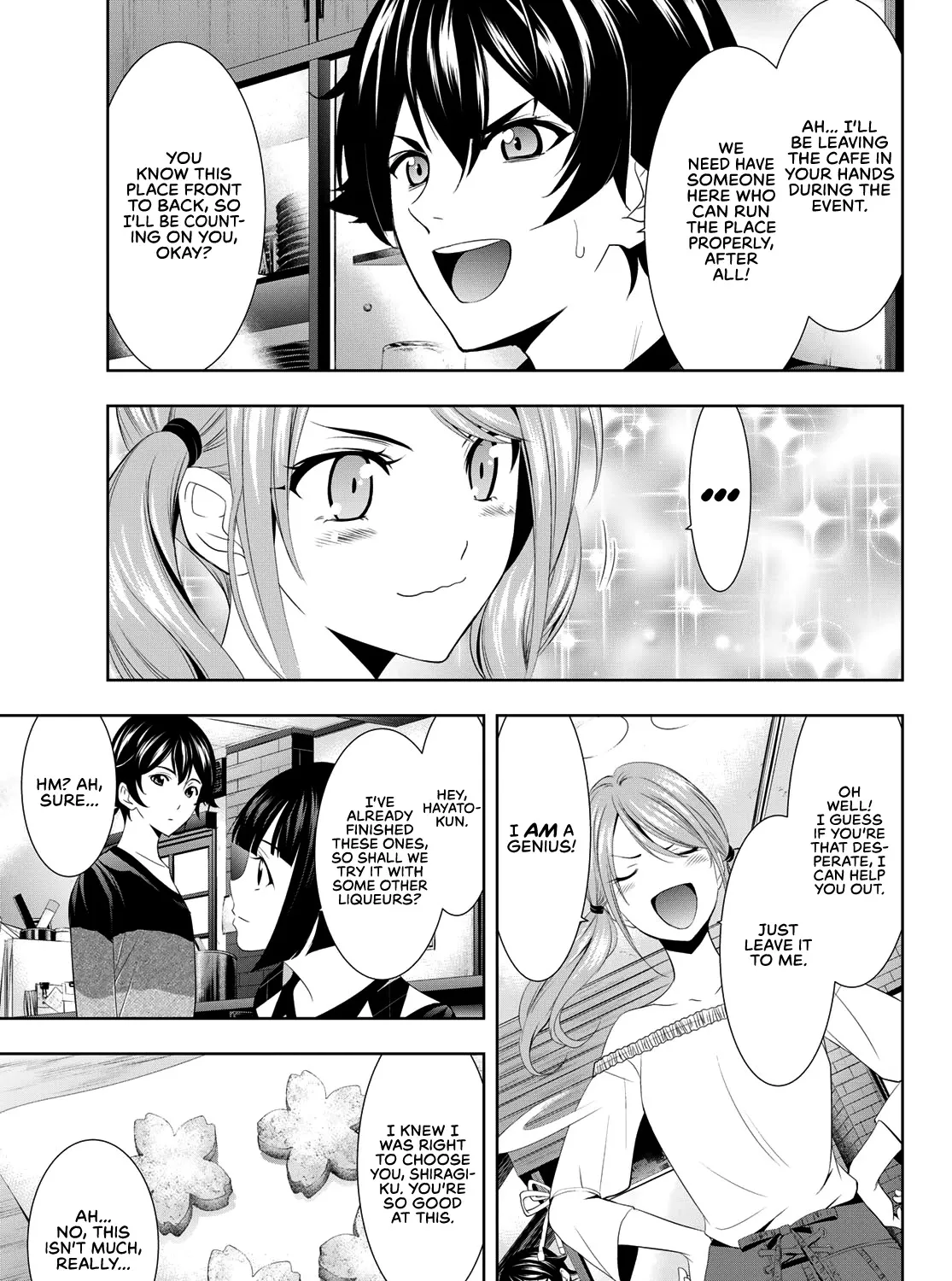 Goddess Café Terrace Zinmanga X Chapter 9 Page 14
