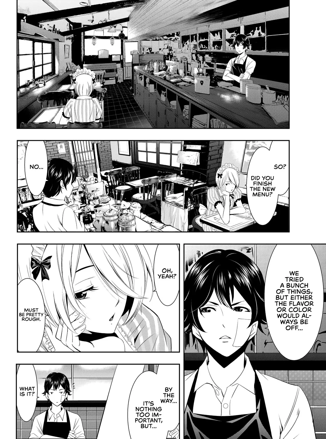 Goddess Café Terrace Zinmanga X Chapter 9 Page 32